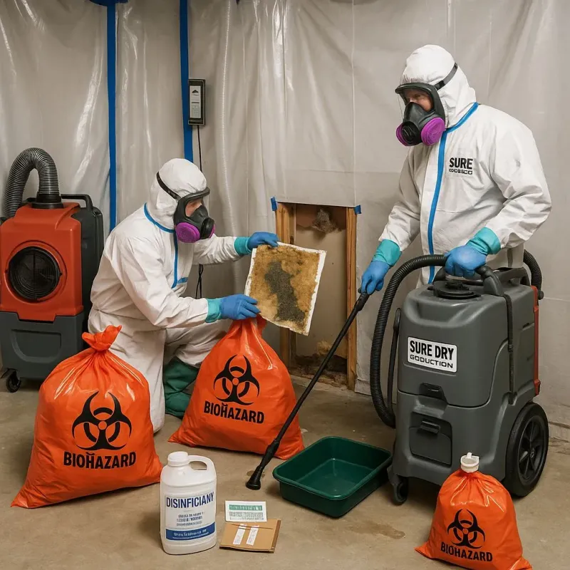 Contaminated Water Handling Protocols process in Oakfield, WI
