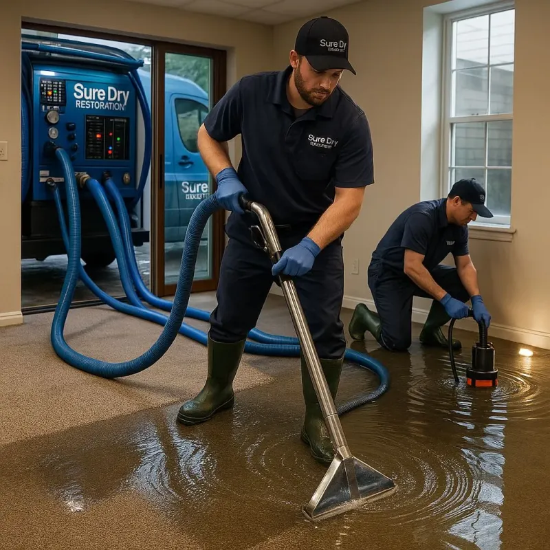Water Extraction and Removal process in Oakfield, WI